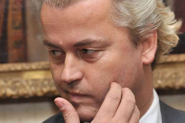 Novodobý křižák Geert Wilders.