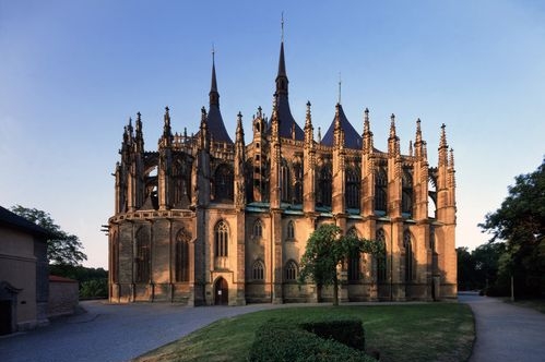 Chrám sv. Barbory v Kutné Hoře.