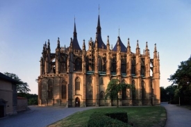 Chrám sv. Barbory v Kutné Hoře.