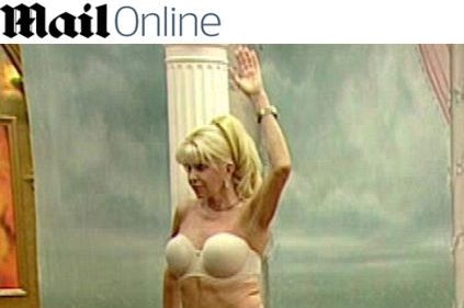 Ivana Trumpová v britské soutěži Celebrity Big Brother.