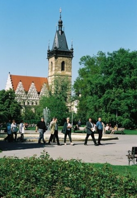 Pražsk&eacute; Karlovo n&aacute;měst&iacute;.