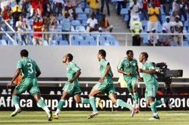 Ilustrační foto. Fotbalisté Nigérie. Ilustrační foto. Fotbalisté Nigérie.