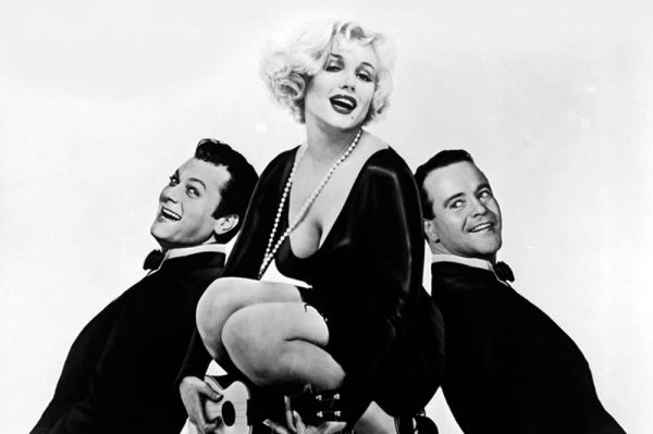 Marilyn Monroe ve filmu Někdo to rád horké.