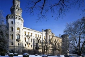 Zámek Hluboká nad Vltavou.