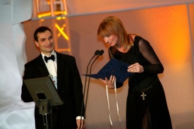 Český lev 2005 - Jiří Macháček a Ivana Chýlková.