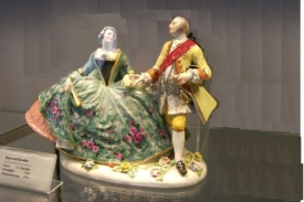 Typický míšeňský porcelán 18. století.