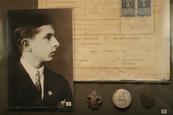 Gymnaziální fotografie Stepana Bandery.