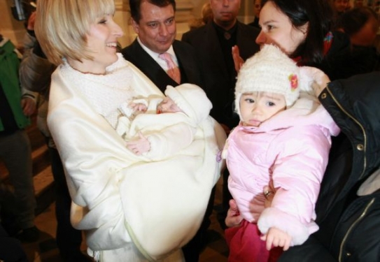 Mezi gratulanty byla i Eliška Kaplická.