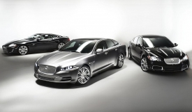 Jaguar prodává modely XK, XF a limuzínu XJ.