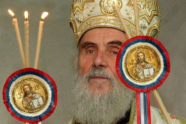 Nový srbský patriarcha Irinej.