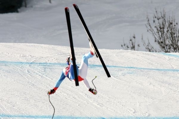 Hrůzný pád Švýcara Albrechta šokoval loni sportovní svět.