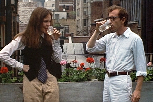 Woody Allen a Annie Hallová.