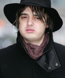 Britský rocker Pete Doherty.