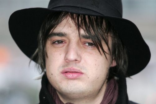Britský rocker Pete Doherty. 