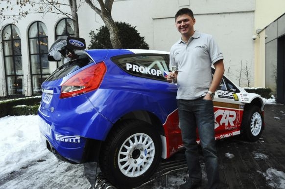 Martin Prokop z nového soutěžního týmu Czech National Ford Team.