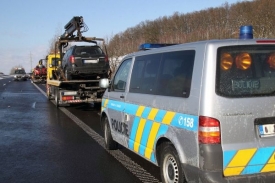 Hromadná nehoda u Bakova nad Jizerou.