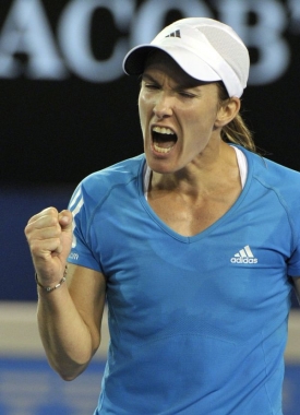 Justine Heninová předvádí po návratu na kurt skvělý tenis.