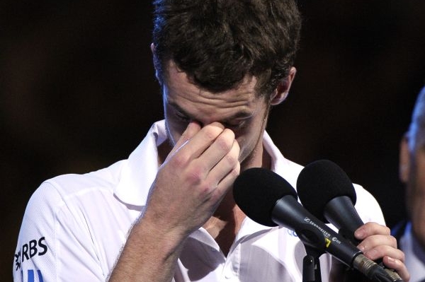 Andy Murray byl po utkání naměkko.