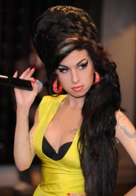 Britská zpěvačka Amy Winehouse.