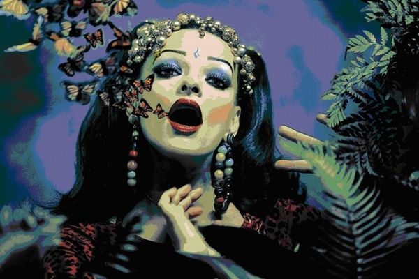 Ne vždy vyhlížela Nina Hagen takto nevinně.