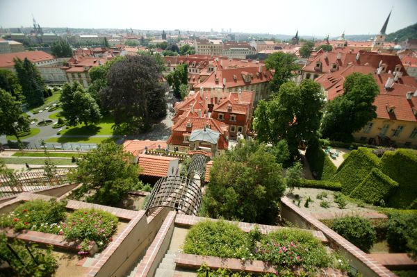 Palácové zahrady. Malá Furstenberská zahrada. 