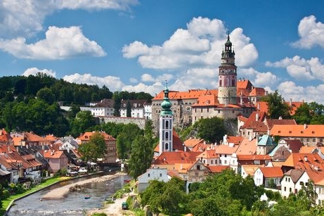 Český Krumlov.