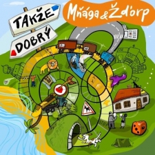 Nová deska má obal komiksově divoký.