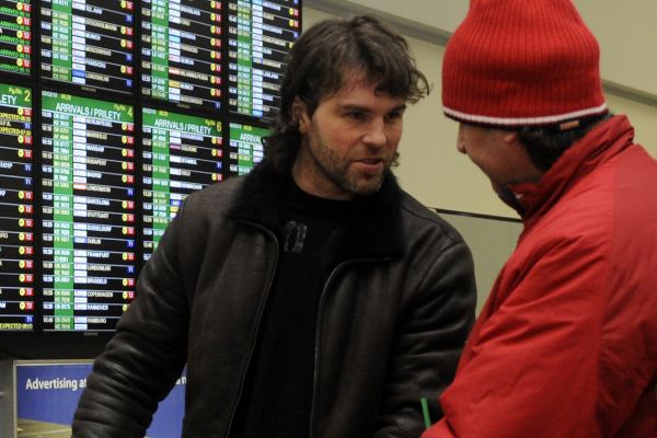 Jaromír Jágr, vlajkonoš českého týmu na OH ve Vancouveru.