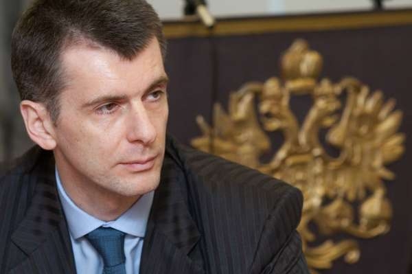 Žebříčku nejbohatších Rusů vévodí Michail Prochorov.