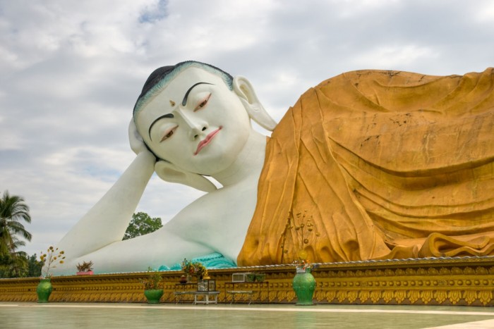 Spící Buddha, Myanmar