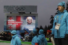 Ve Vancouveru uctili památku zesnulého sáňkaře Kuramitašviliho.