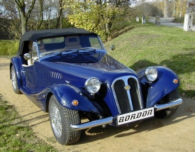 Gordon Roadster se vyrábí v Plzni od roku 1997.