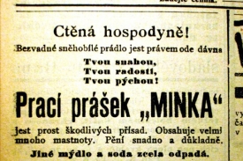 Prací prášek pro všechny - Minka.