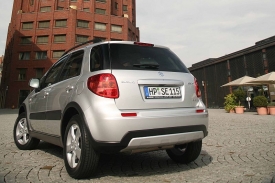 Podvozek Suzuki SX4 má světlou výšku 19 centimetrů.