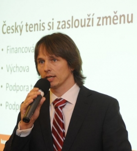 Edvard Kožušník a jeho vize Projektu pro český tenis.