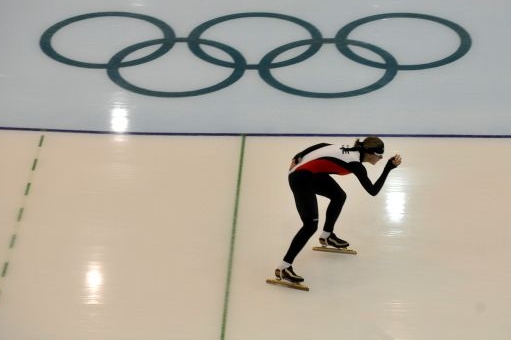 Rychlobruslařka Karolína Erbanová.