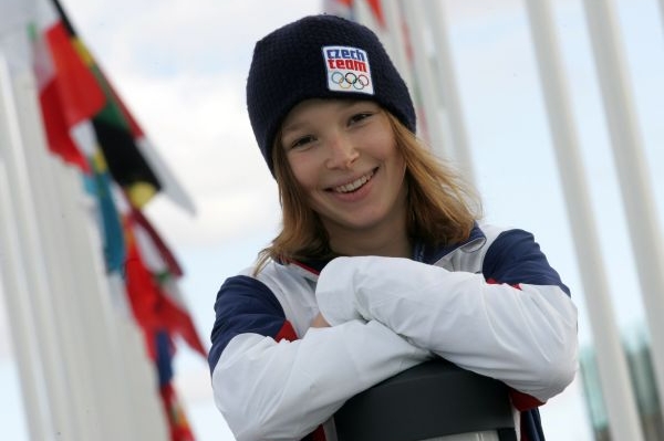 Česká snowboardová naděje Šárka Pančochová.