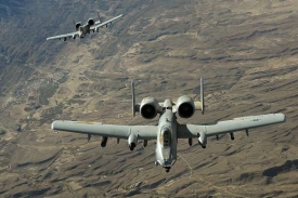 A-10 nad Afghánistánem.