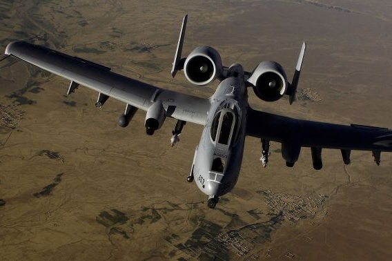 A-10 nad Afghánistánem.