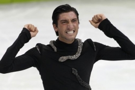 Olympijský vítěz Evan Lysacek.