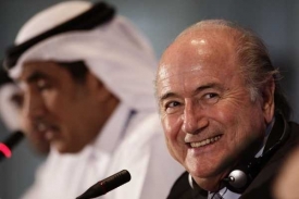 &Scaron;&eacute;f světov&eacute;ho fotbalu Joseph Blatter.