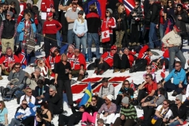 Jarn&iacute; počas&iacute; na zimn&iacute;ch olympijsk&yacute;ch hr&aacute;ch.