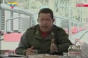 Chávez ve svém pořadu Aló presidente.
