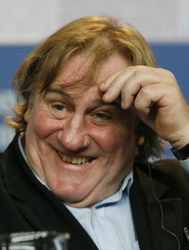 Francouzský herec Gérard Depardieu.