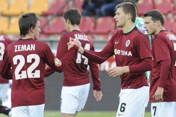 Fotbalisté Sparty v posledním přípravném zápase před startem ligy.