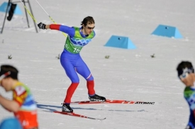 Martin Koukal finišuje pro bronzovou medaili.