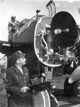 Northrop P-61. Radar na nose letadla.