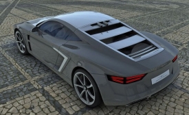 Supersport vych&aacute;z&iacute; z Audi R8, v pl&aacute;nu je ale i hybridn&iacute; verze.