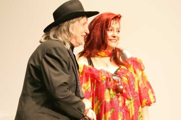 Manželé Jakubiskovi při premiéře Bathory.