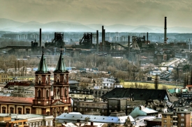 Originální ostravské panorama. Originální ostravské panorama.
